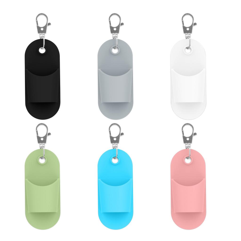 Neoprene Lip Balm Keychains Charm for Women Travel Makeup Accessory Waterproof Cosmetic Organizers Daily Casual Use