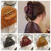 Sweet Hair Ornament Back Long Hair Hairpin New Pumpkin Hair Claw Clip  For Women Gift