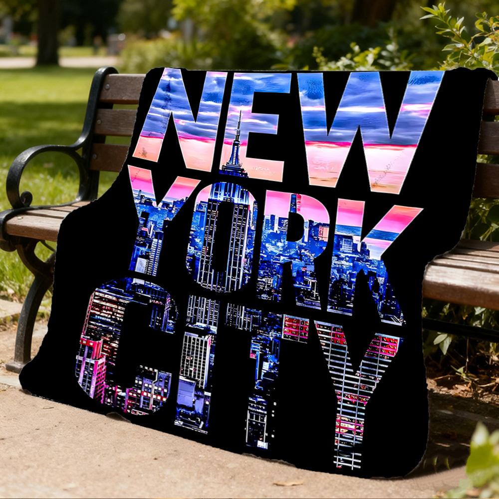 1pc Bikini Kill Band Outdoor Flannel Blanket, Cozy & Warm Soft Te Playful Design, Napping Camping,