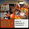 Pack of 12/24pcs LED Floating Taper Candles with Remote Flameless Flickering Hanging Candle Light for Home Christmas Party Decor