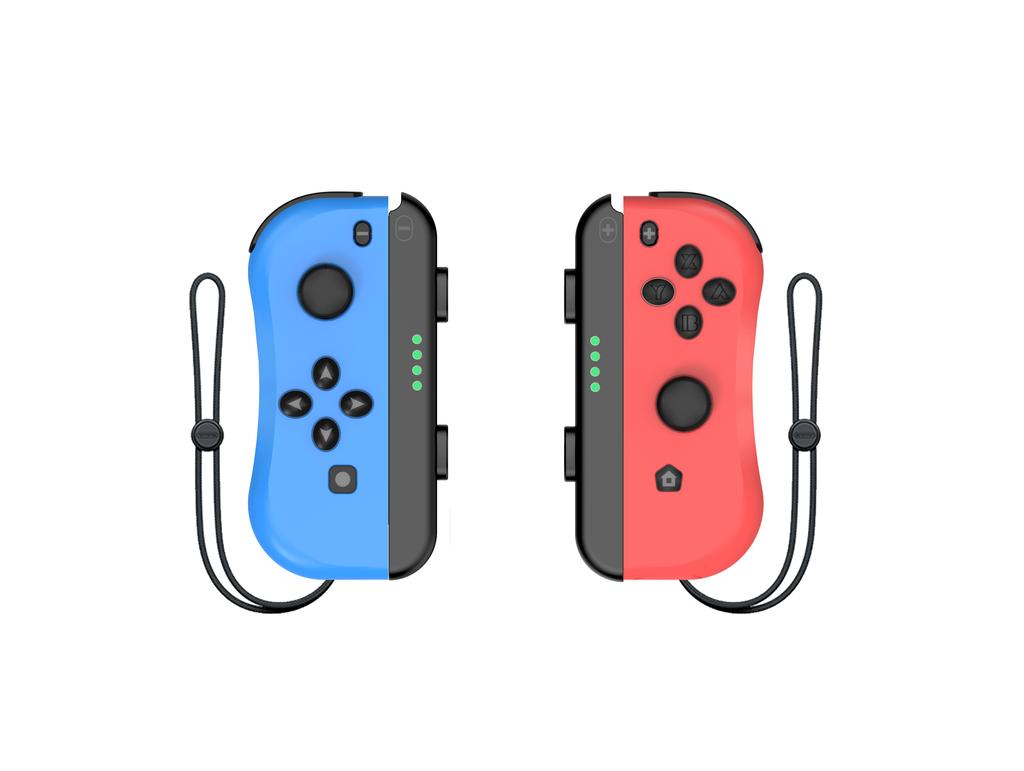 STORM WYRM Kabelloser Joycons-Controller für Switch/OLED inkl. Vibrations- und Sensorfunktionen mit Handseilen