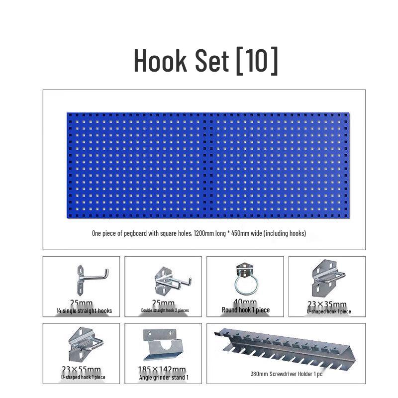 Zhixin Yuncai Hardware Tool Pegboard & Storage Hook Set