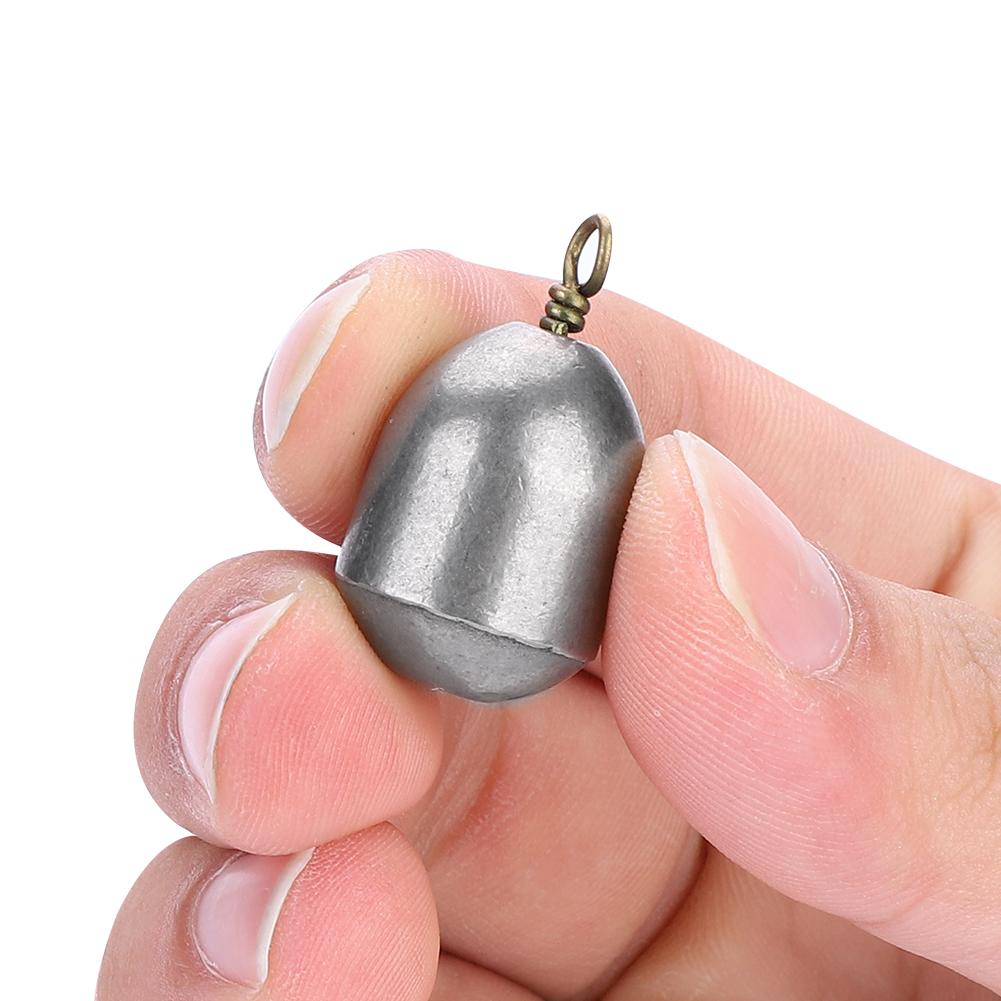 18pcs Eco friendly Fishing Sinker Iron Weight Fish Casting Tool Set with Box