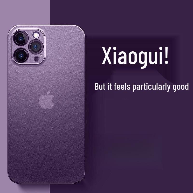 Ultra-Thin Matte Case for iPhone 13 Pro Max & iPhone 14 Pro with Lens Full Coverage and Anti-Drop Protection