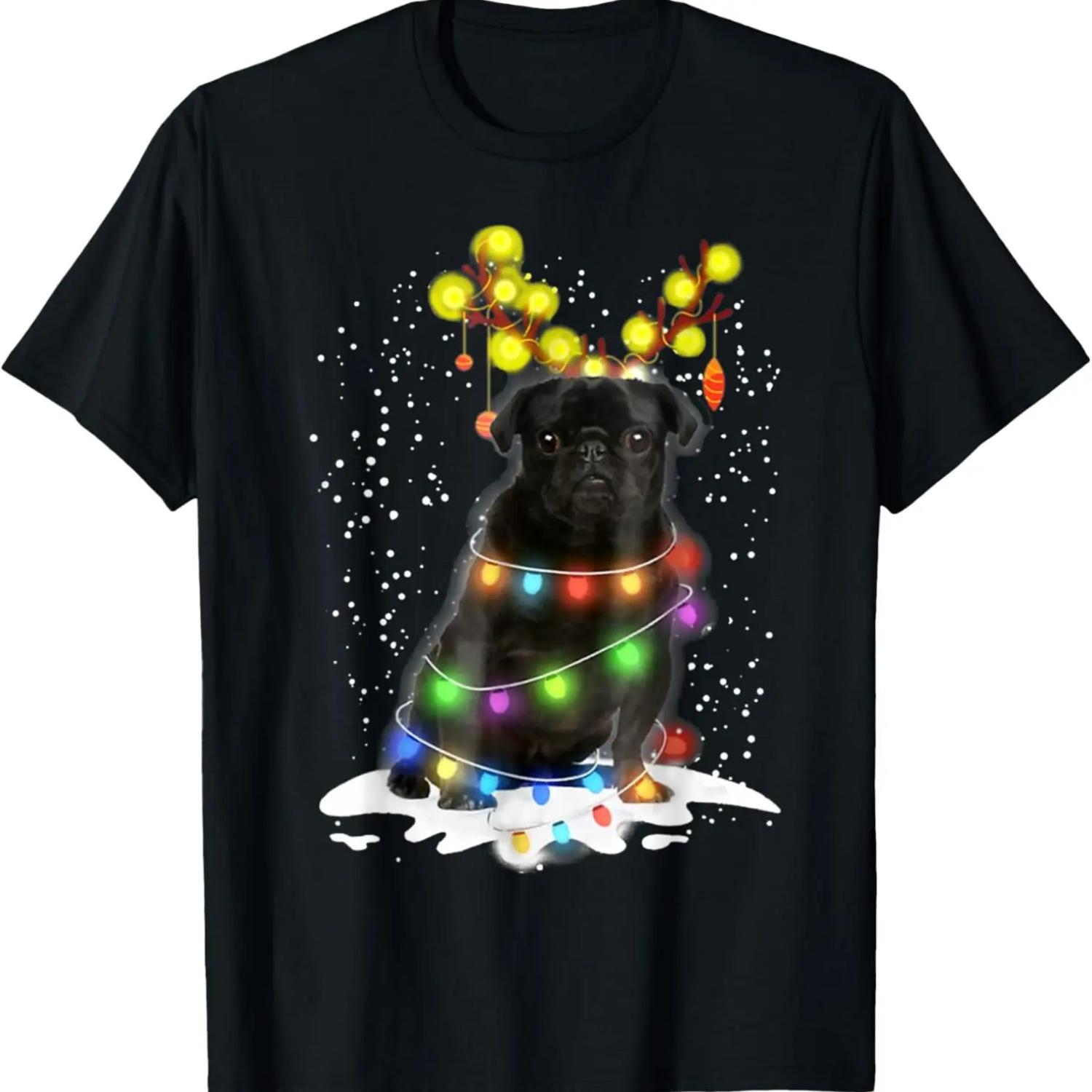 Happy New Year ER Nurse Crew Reindeer Nurse Christmas T-Shirt,100% cotton S