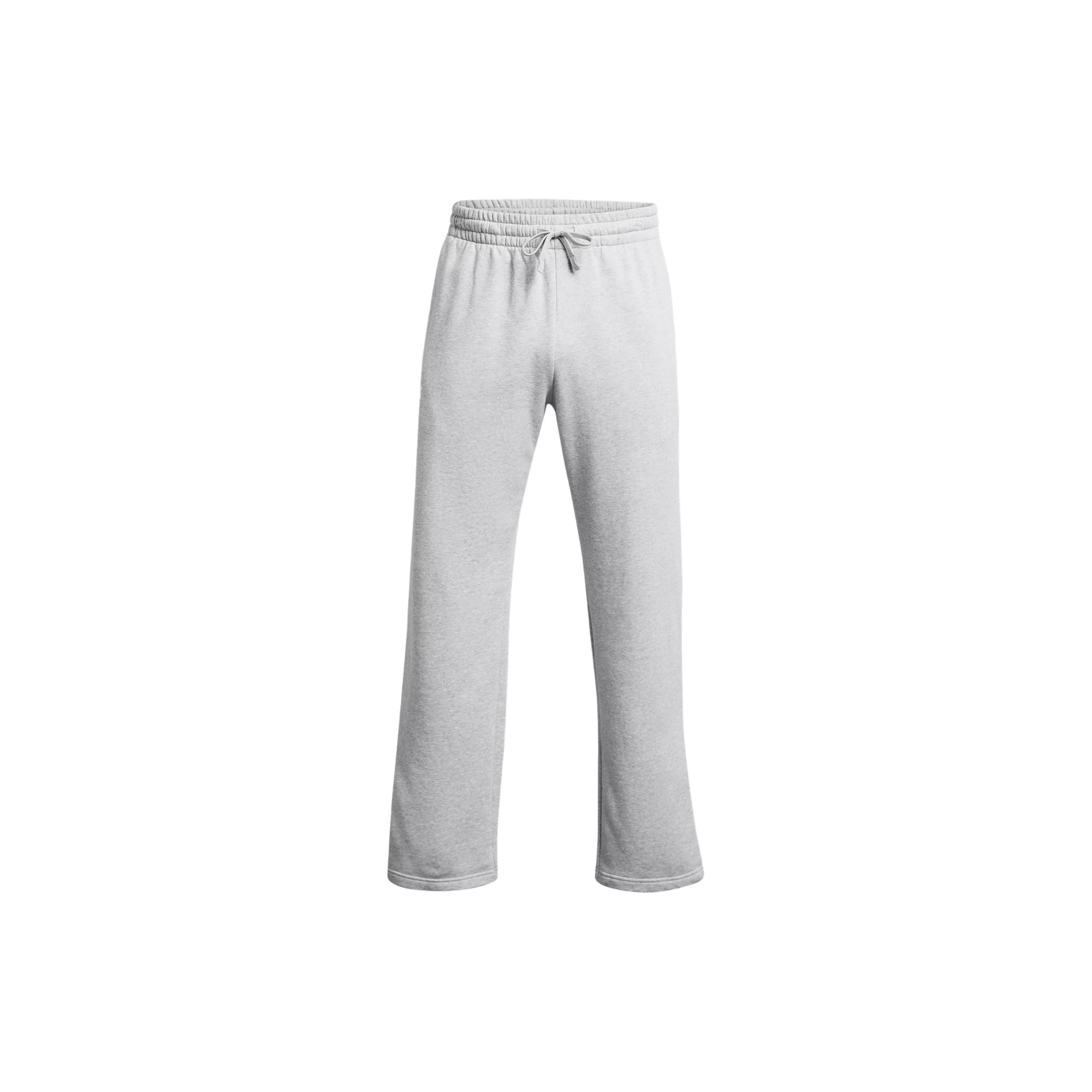 

Under Armour UA Rival Однотонные брюки прямого кроя на шнуровке для мужчин, серые 1379770-011 M