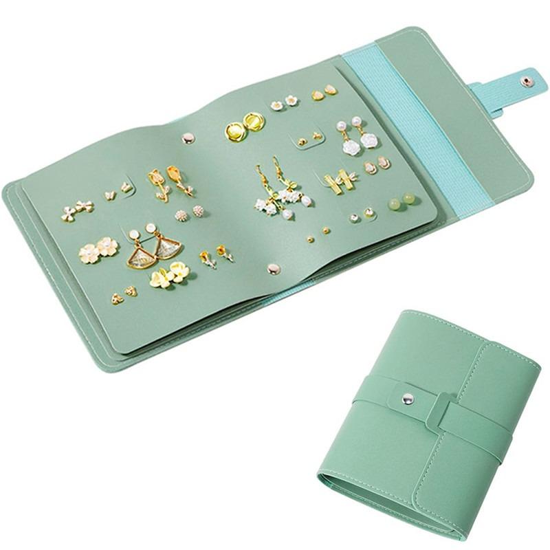 Borsa porta gioielli da viaggio Organizer portatile pieghevole per braccialetti anelli collane orecchini Sacchetti protettivi da viaggio