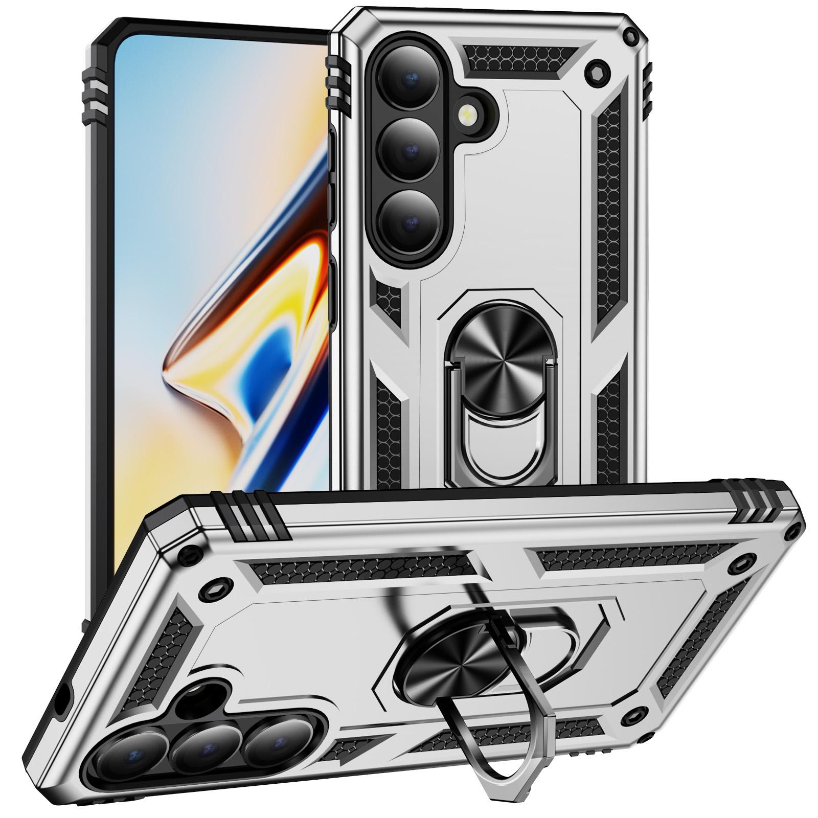 

For Samsung Galaxy S26 Case PC + TPU Phone Cover with Kickstand