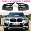 Car Side Door Rearview Side Mirror Cover Cap For BMW BMW G01 G02 G05 X5 G06 X6 G07 X7 M Style Parts Styling