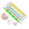 5/10/20pcs mix Dotting Pen Tool Nail Art Tip Dot Paint Manicure Kit DIY Drill Point Pen Rhinestones Gem Picker Manicure Tools