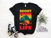 Scout Life Scouting Liefhebbers Cadeaus Wandelen Blije Kampeerder Grappige Kampeertent Vintage Kinder Scouting, Buiten Avontuur Verjaardagscadeau,