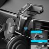 Space Saving Metal Dashboard Phone Mount With Adhesive Base 360 Adjustable Rotation For Car Truck Office 4-7 Inch Phones