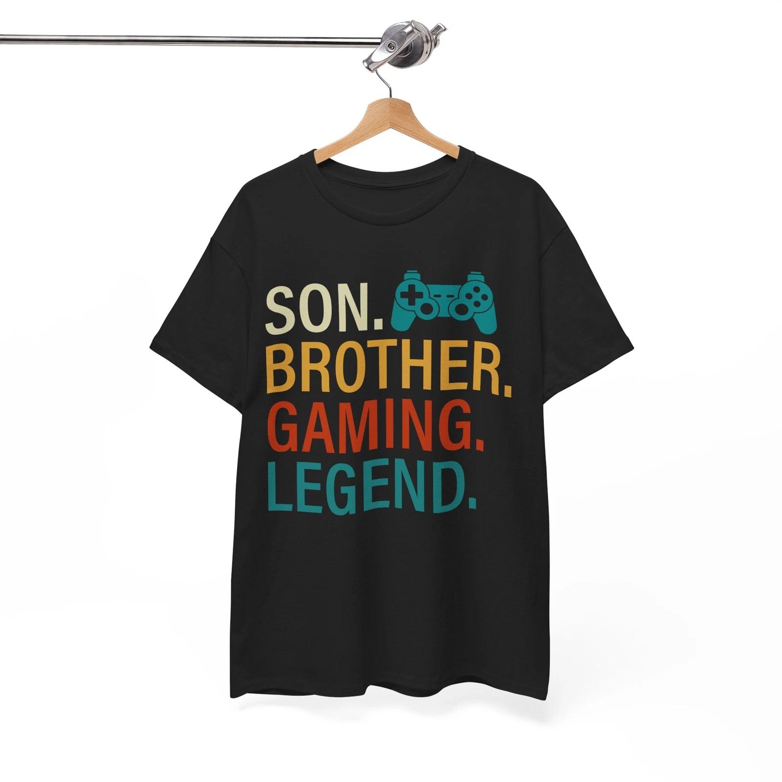Son Brother Gamer legend T-Shirt 3XL