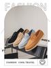Herr Sommar Casual Slip-On Loafers - Koreansk Mode, Andningsbara, Trendiga, Mångsidiga (B-7)