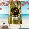 IF Elfsborg Print Beach Towel, Large Soft Quick Dry Towel for Beach Camping Swimming