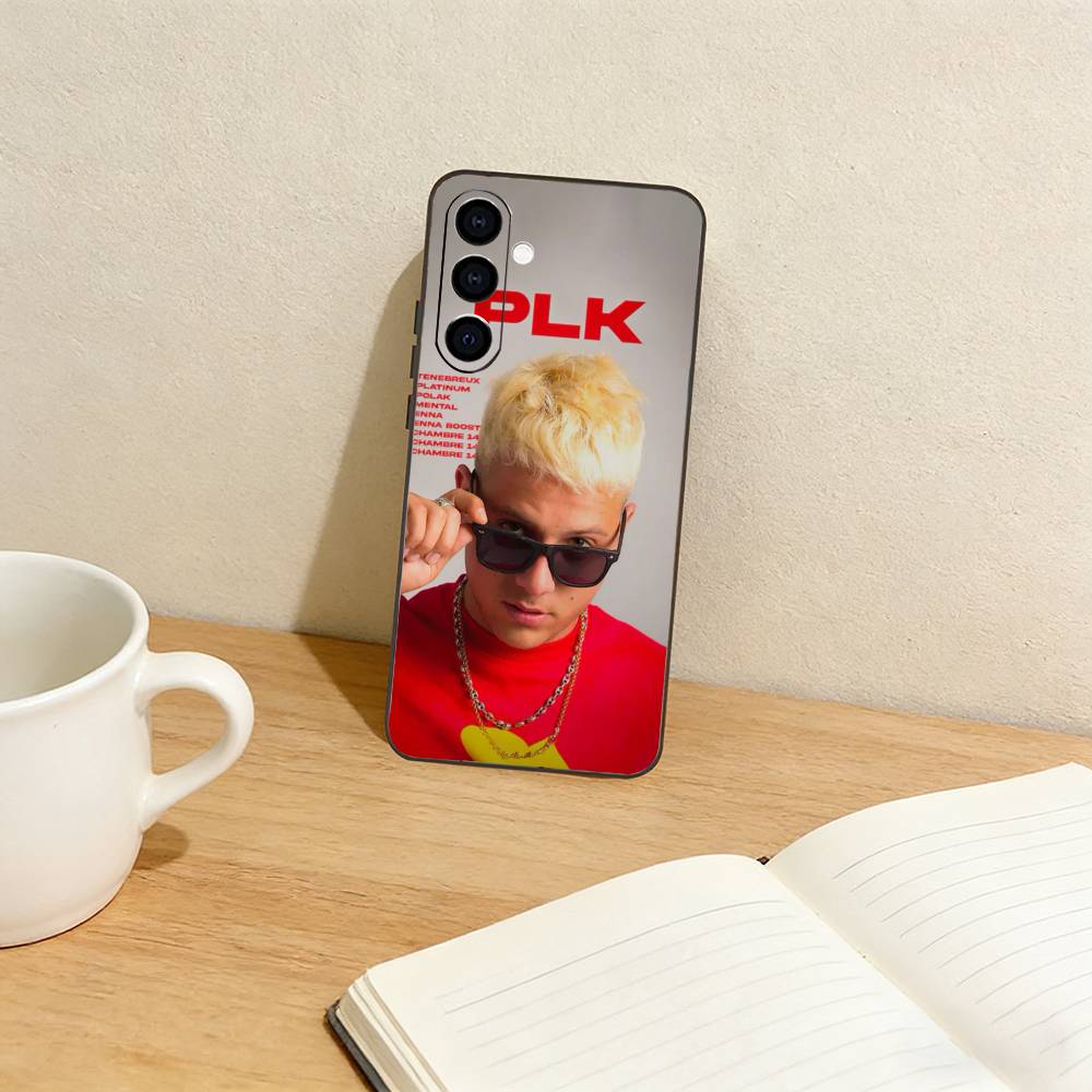 Trendy PLK F-French Rapper  Phone Case For Samsung Galaxy A73,A72,A71,A70,A53,A52,A51,Others Soft Black Cover