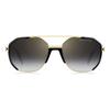 Lunettes de Soleil Marc Jacobs MARC 749/S 58/18/145 GOLD BLACK/GREY SHADED GOLD MIRROR métal homme MARC 749/S