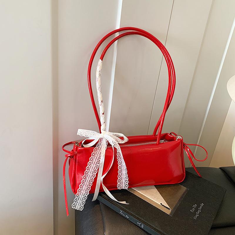 Nischen-Achseltasche Damen 2025 neue Mode Handtasche schlichte Schultertasche mit großem Fassungsvermögen