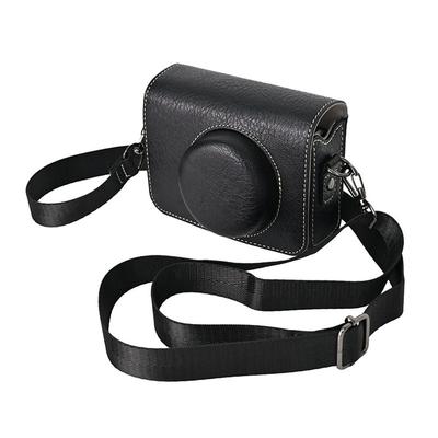 Τσάντα Θήκη Κάμερας από Δερματίνη PU για Canon SX740 HS SX730 G7X Mark II III G7X2 G7X3 Panasonic LX15 LX10 Sony ZV1II ZV1F