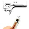 SM SunniMix Marine Stainless Steel Hook Applicable Boat Release Buckle Outdoor Boat Accessories, 76mm