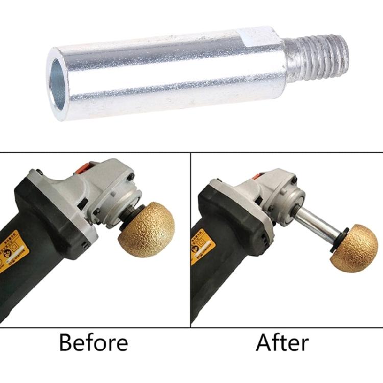M14 auf M14 Verlängerungs-Verbindungsstange Winkel grinder Gewindeadapter zum Polieren