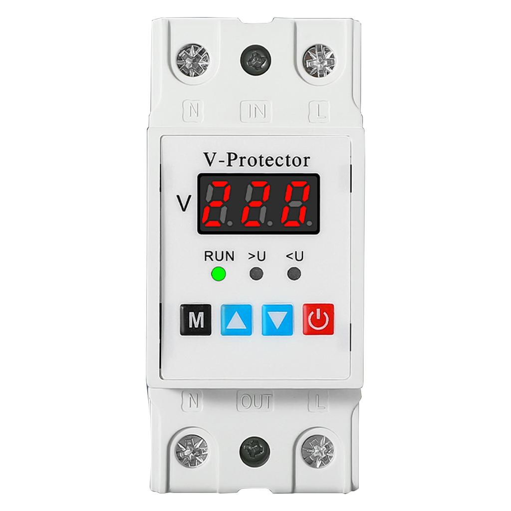 Automatic Voltage Regulator with Display Plastic Voltage Protect for Continuous Protections Against Voltage Fluctuation