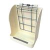 ST TS Rabbit Feeder, Hay Pot, Hay Feeder, Chewable Hay Box, Hay Feeder, Rabbit Bowl (01 White)