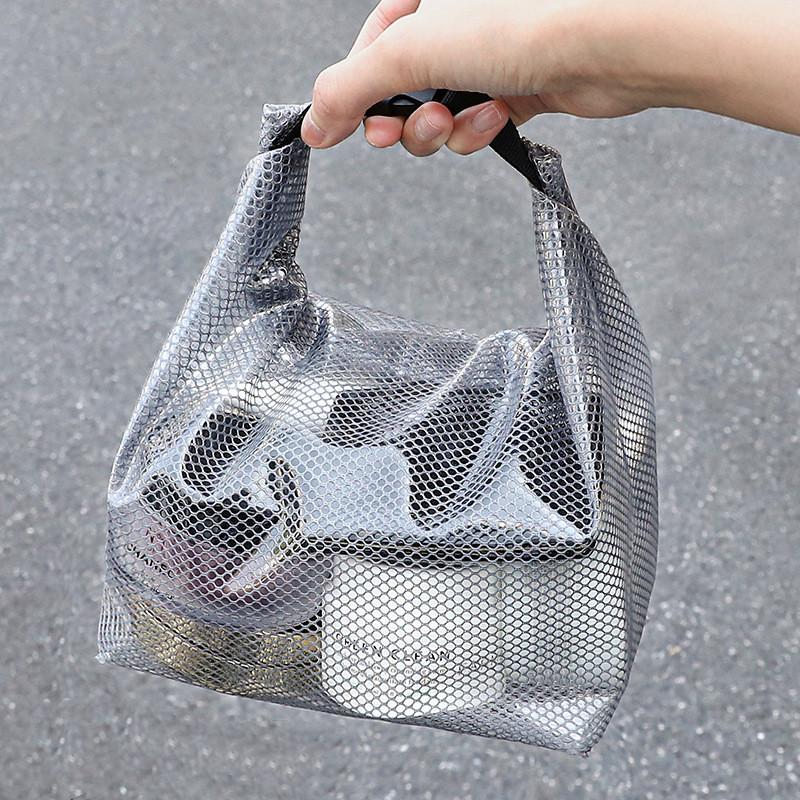 Large Capacity Waterproof Cosmetic Storage Bag Portable Handbag Drawstring Storage Bag Men's And Women's Outdoor Toiletries Bag