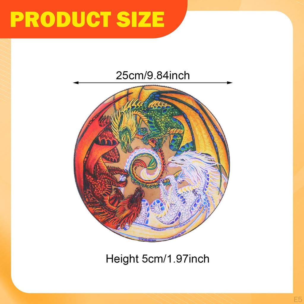 Portable Creative Instrumental Hand Drum for Performances, Party Decorations, And Gifts Music