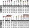 ARTIFY 24-piece Oil Painting Brush Set (Oil Painting Brushes, Watercolor Brushes, Paint Brushes, Acrylic Paints, Gouache) Expert Series with Fabric Ro