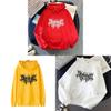 Gothic Style Hooded Sweatshirt For Women With Print Graphic Streetwear Winter Fashion