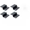 4PCS Z Shape Corner Brace Stainless Steel Right Angle Joint Connector for Cabinet Chair Bookshelf Wooden Furniture