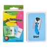 36 Cards/Box English Cognitive Card Animal Shape Fruit Color English Words for Baby Early Learning Educational Toy