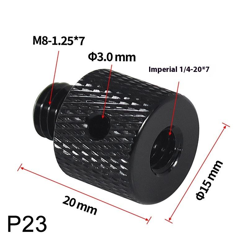 Thread Reinforce Camera Conversion Screw Adapter For Camera Tripod Ballhead Projector Bracket - 1/4 To 3/8 M4 M5 M6 M8 M10