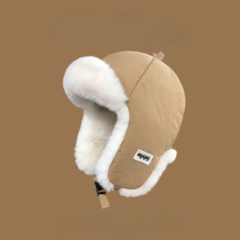 Winter Lei Feng Stil Hut | Unisex, Fleecegefüttert und Verdickt, Acryl, zum Radfahren, für Wärme, Gehörschutz und Skifahren