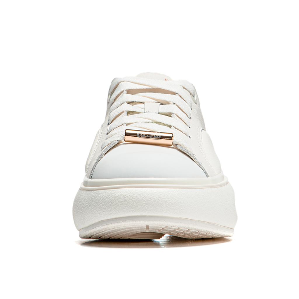 Li Ning Cloud Travel C4D Wear-Resistant Low-Top Skate Shoes Men Skate Shoes Off-White AZGU037-1