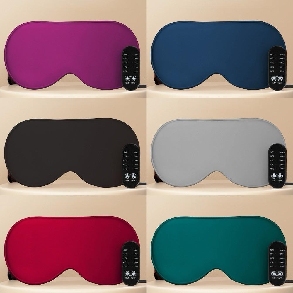 Electric Heating Sleep Eye Mask Constant Temperature Control Simulation Silk Eye Mask  Unisex