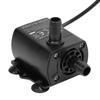 Pompă de apă submersibilă DC 12V 10W 0?Pompă de apă submersibilă micro fără perii 400L/H pentru acvariu