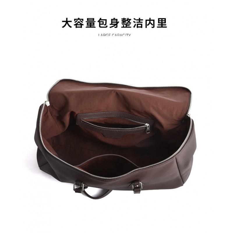 Korean Minimalist Trend Lazy Style High-end Feel Hand-held Bill Of Lading Shoulder Bag Light Luxury Texture Top Layer Cowhide Women's Armpit