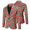 Men Adult Christmas Costumes Suit Funny Bachelor Party Suit Jacket Xmas
