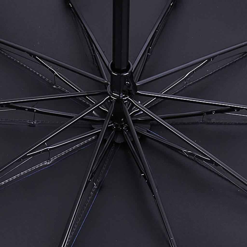 Parasol podróżny na deszcz Stalowy Winylowy Wiatroodporny Kompaktowy Składany Parasol Przeciwsłoneczny z 10 żebrami dla Kobiet