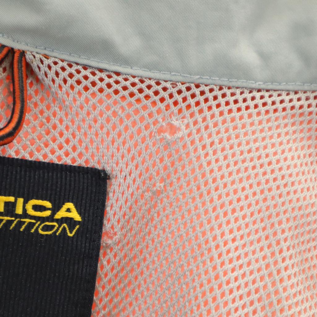 NAUTICA Jacket XL Orange Mesh lining Men's Used