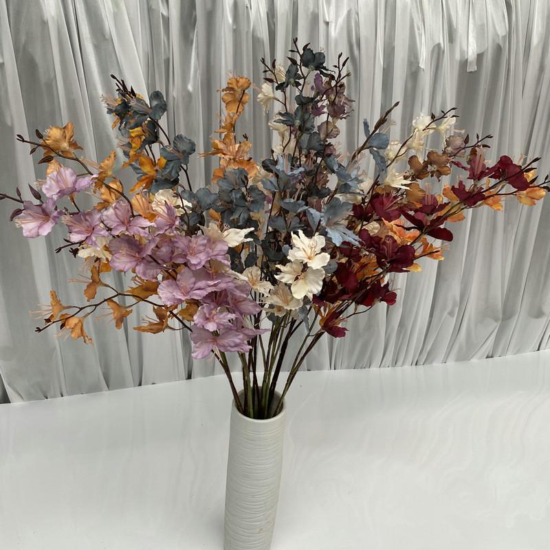 Silk Orchid Realistic Flower For Event Styling Home Decor Wedding Photography