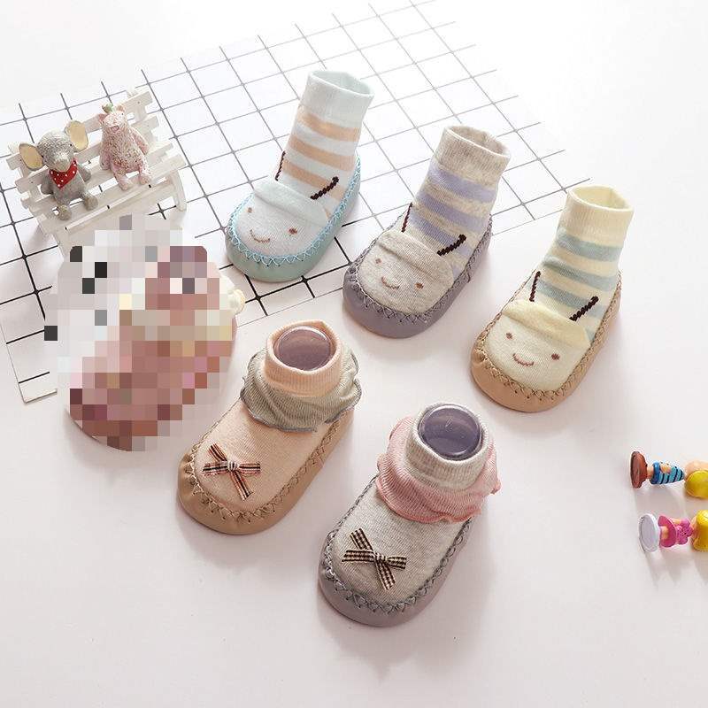 Baby toddler socks treasure board shoes socks 0-12 months men and women treasure board socks soft bottom non-slip spring and autumn thin