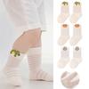 3Pairs/Set Baby Socks Girls Boys Summer Thin Cotton Mesh Cartoon Cute Infant Clothing Accessories Newborn Socks