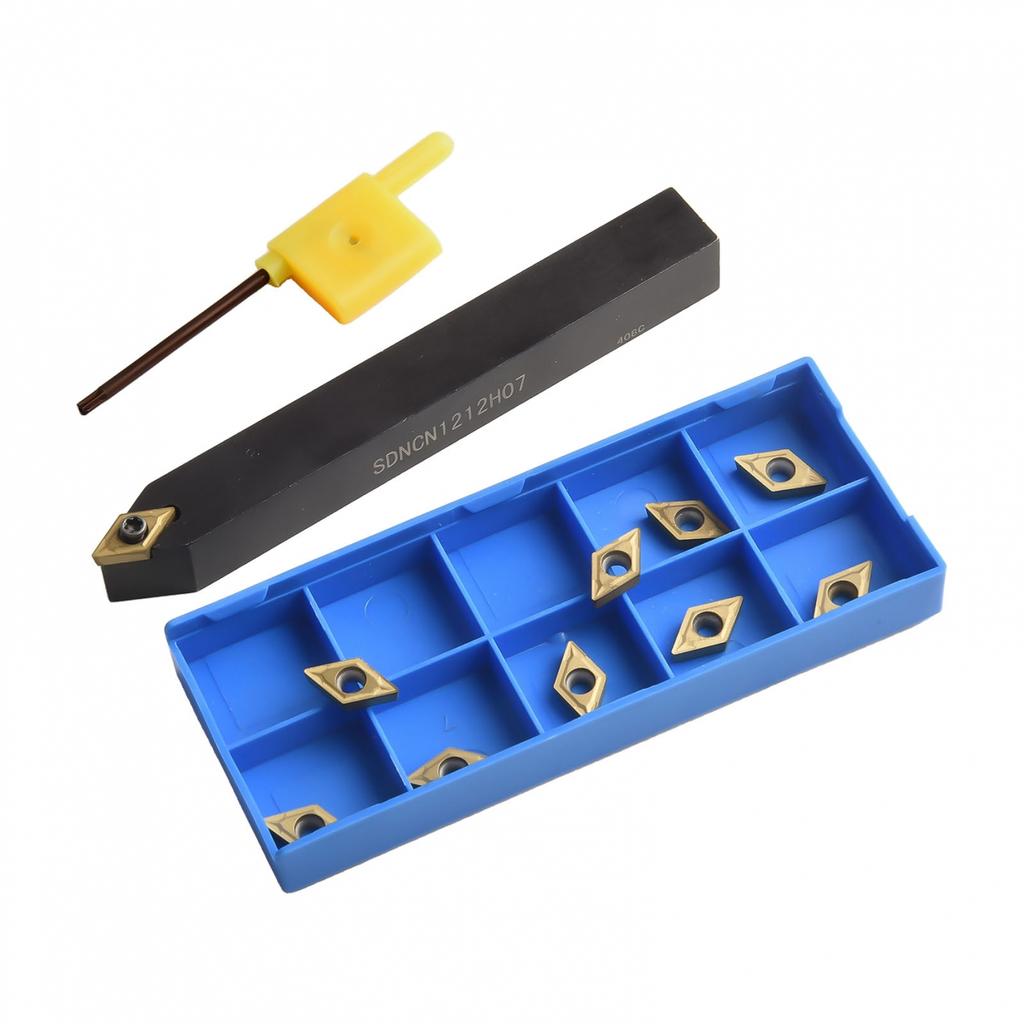 Carbide Insert Turning Tool Holder DCMT070204 Insert For Semi-finishing