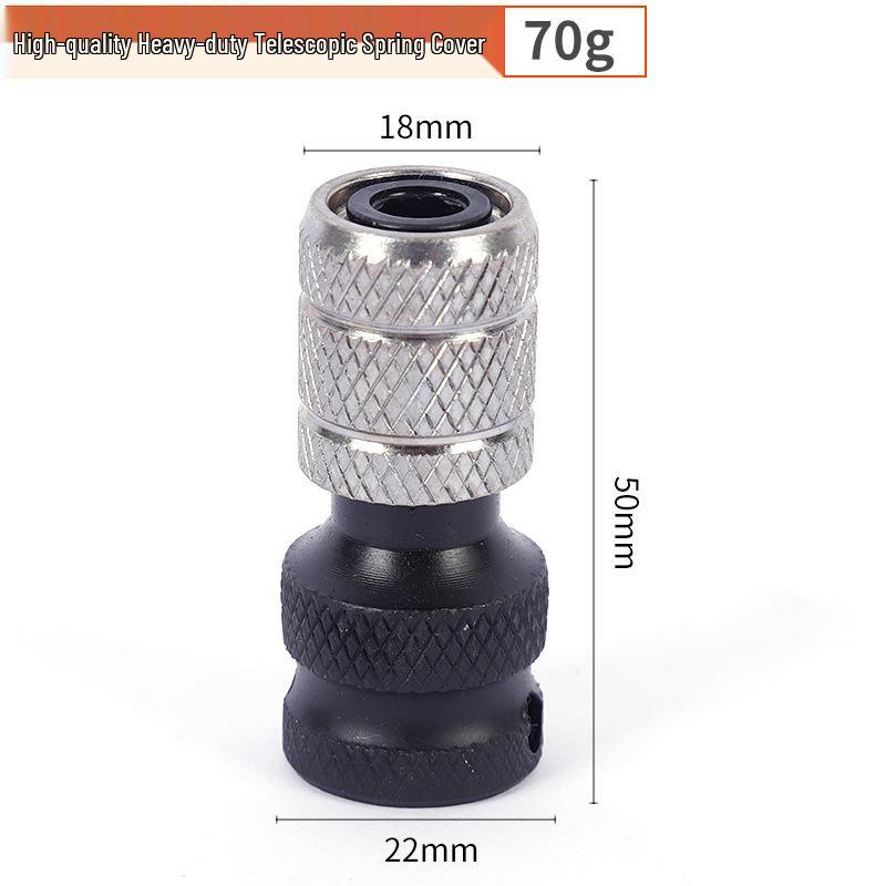 Telescopic Spring Sleeve Hex Socket Adapter for Electric and Air Wrenches