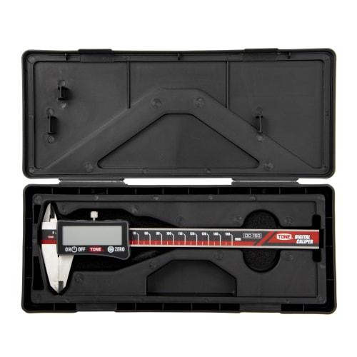 TONE Digital Caliper DC-150, Overall Length 235mm, Maximum Opening 150mm