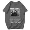 Men T Shirt Missing Horror Movie The Lost Boys Cotton Y2K Graphic Crewneck Unisex Tops T Shirts