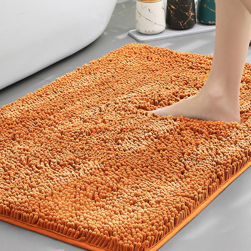 Water-absorbent Non-slip Foot Mat,Chenier Carpet,Bathroom Mat, Anti Slip Carpet, Bathroom Floor Mat